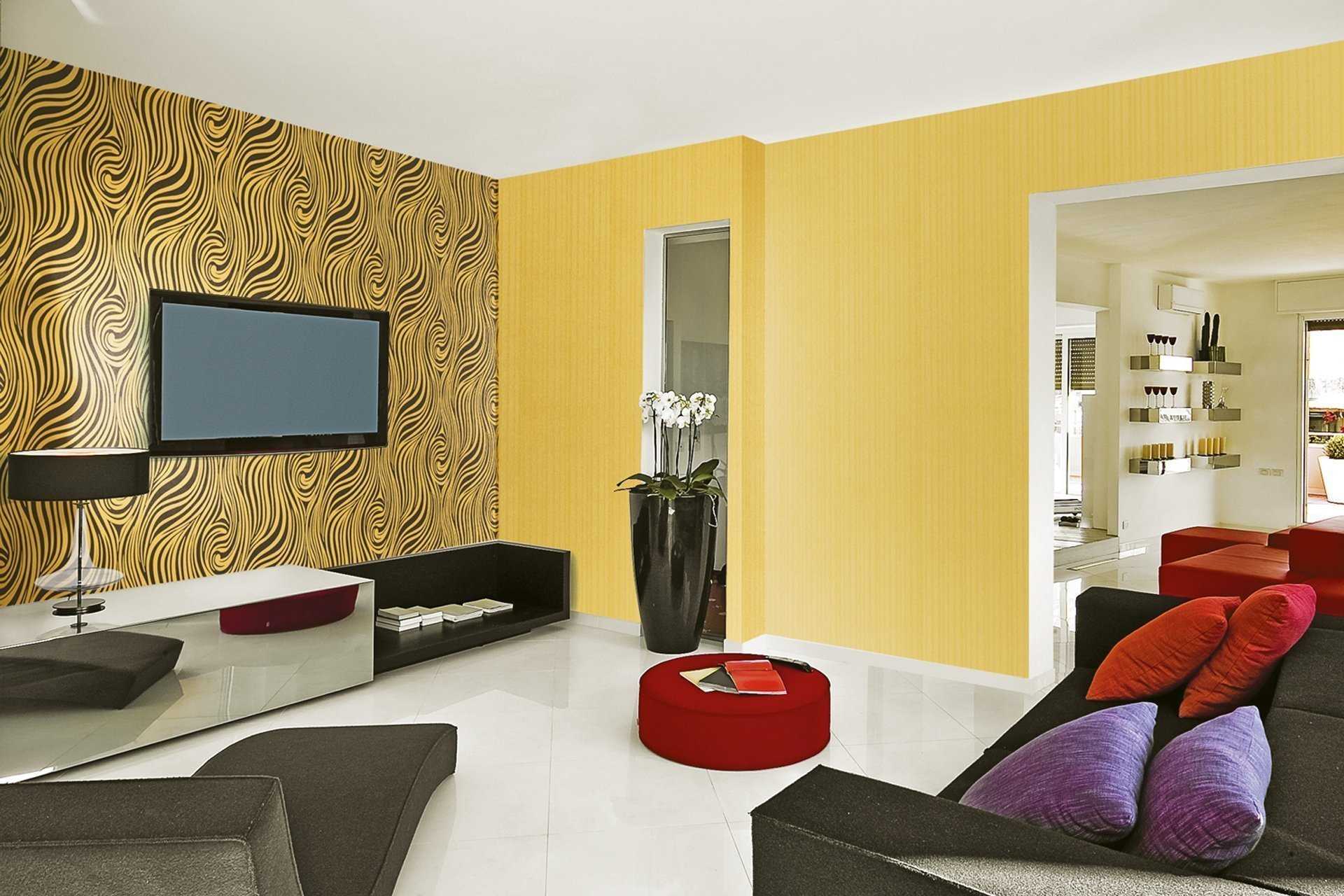 Дизайн обоев (159 фото): варианты ремонта квартиры и поклейки, идеи декора спален 2020, комнаты с разной расцветкой стен