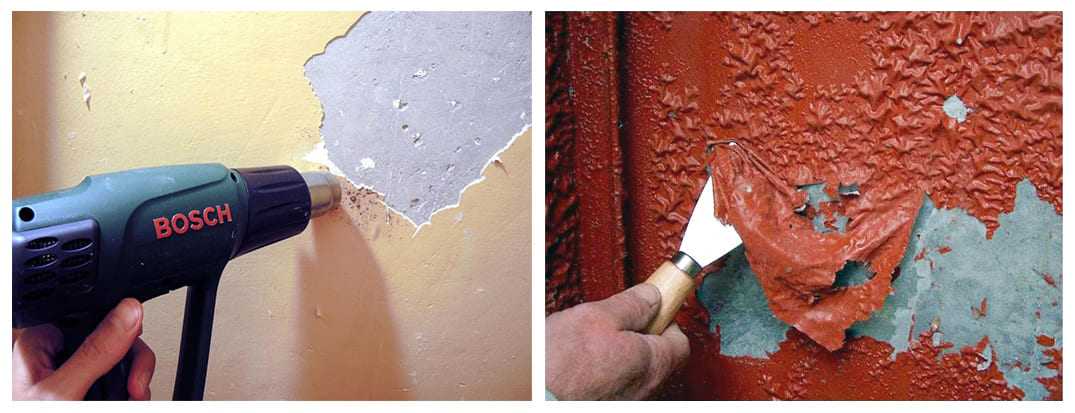 Как снять краску с бетонной стены - обзор методов