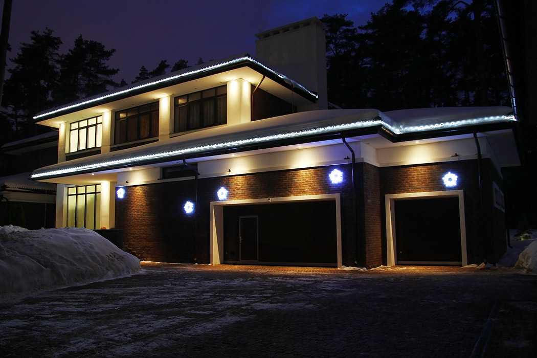 Архитектурная подсветка: самые популярные виды освещения фасадов, рекомендации по монтажу и проектированию