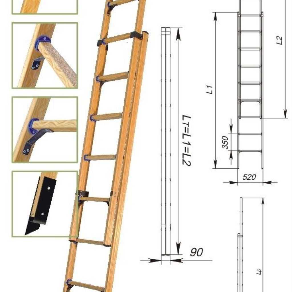 Как сделать стремянку (лестницу) из профильной трубы