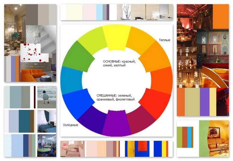 Психология цвета в интерьере и символика главных цветов цветового круга