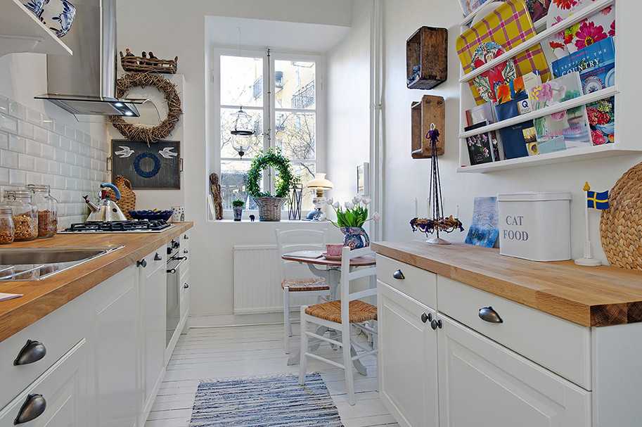 Кухня в скандинавском стиле - изобилие света и ощущение простора