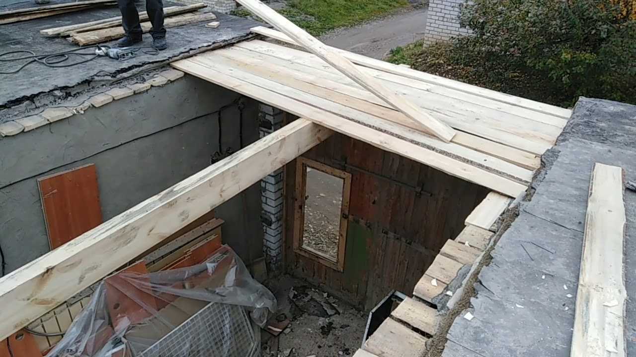 Как правильно покрыть крышу гаража