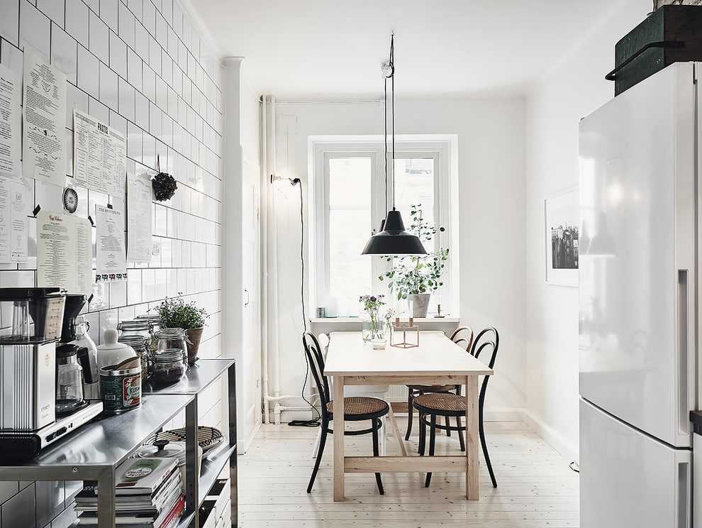 Кухня-гостиная в скандинавском стиле: варианты дизайна