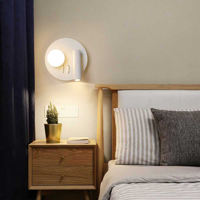 Светильники настенные в спальню для комфортного чтения и отдыха