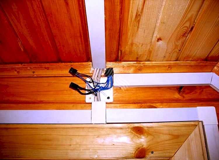 Скрытая проводка в деревянном доме: какой кабель выбрать и способы его прокладки