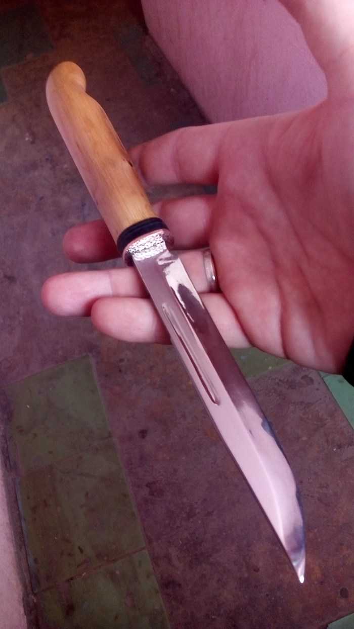 Нож из напильника, экзотика или практичный инструмент?