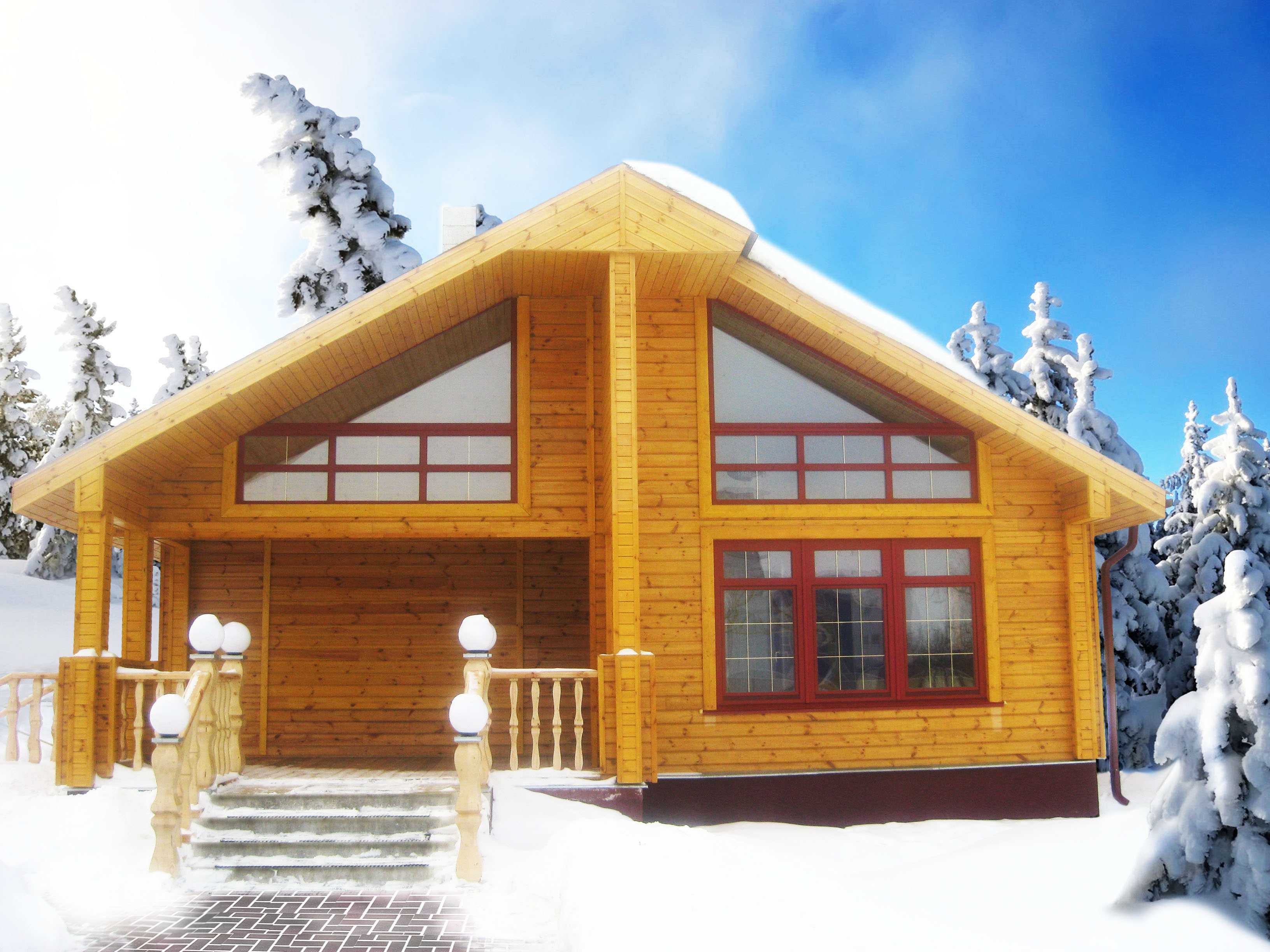 Строительство дома зимой: какие работы можно выполнить зимой?