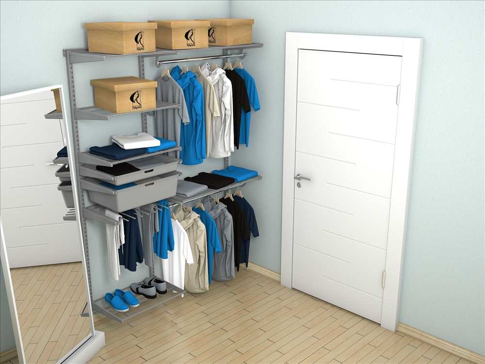 Обзор гардеробных систем для хранения вещей