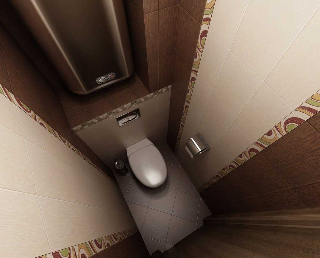 Обман зрения: 20 примеров того, как визуально увеличить маленький туалет