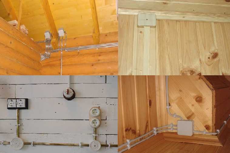 Проводка в деревянном доме: 120 фото реализации работ различной сложности
