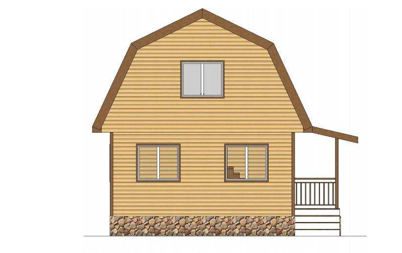 Проекты дачных домов: с верандой, мансардой, двухэтажных (22 проекта)