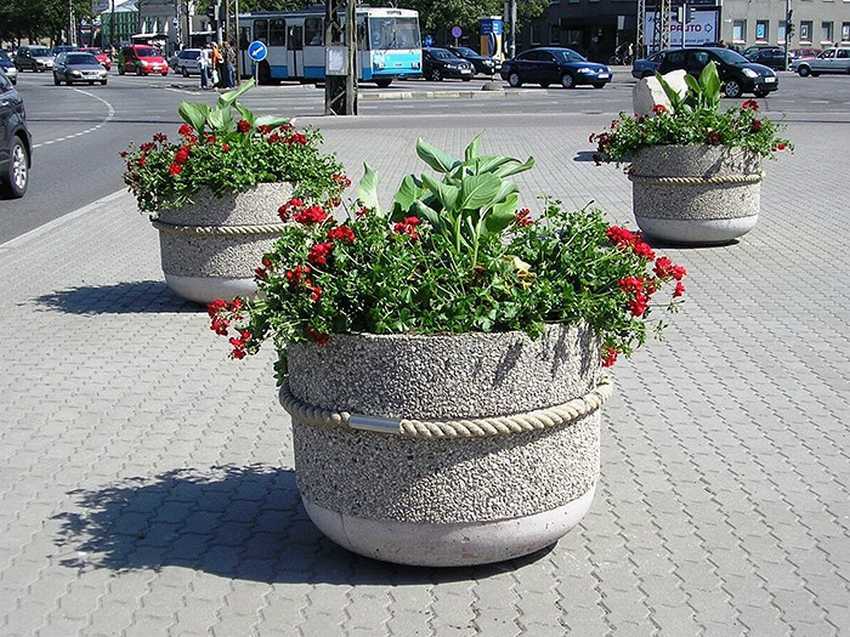 Изготовление вазонов из бетона своими руками: идеальное обрамление для уличных цветов