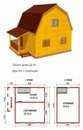 Проекты домов с мансардой 6x8 цены под ключ, проекты в москве