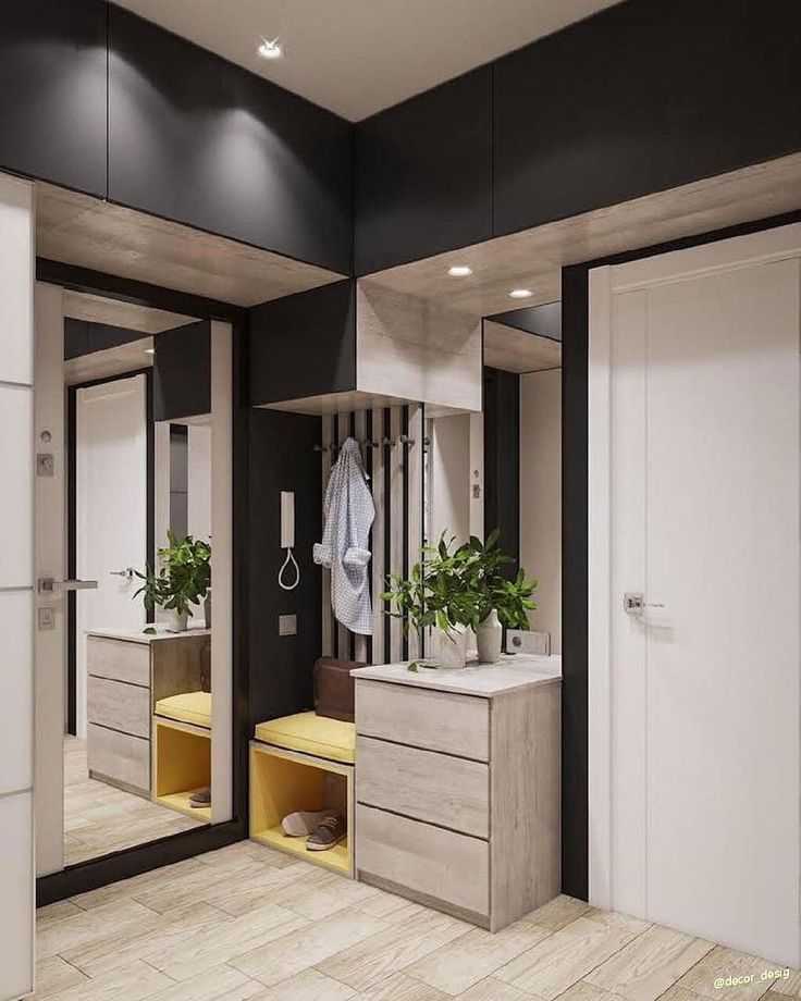Дизайн прихожей - современные идеи 2020 (125 фото): интерьер коридора в квартире, популярные современные стили