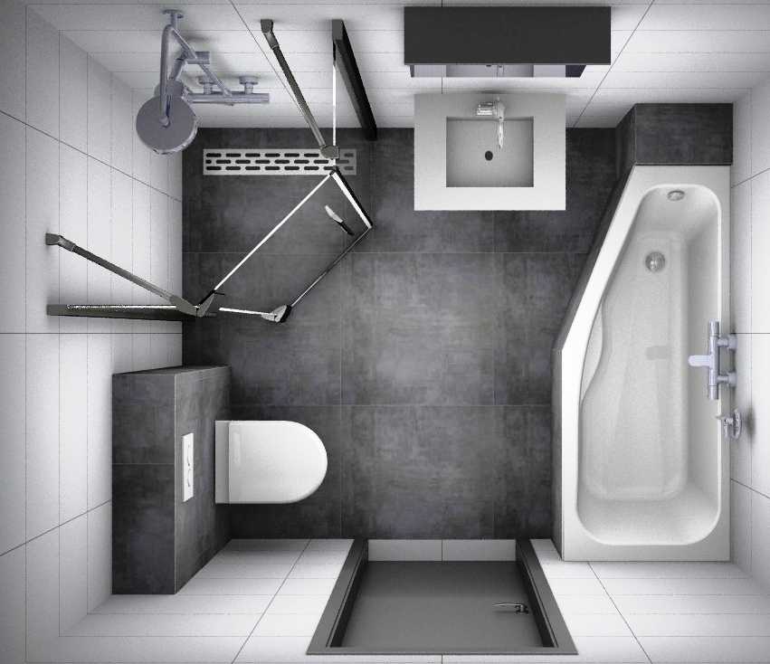 75 решений для интерьера ванной комнаты совмещенной с туалетом