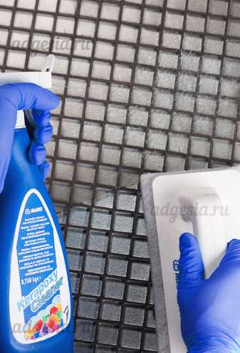 Как отмыть плитку после ремонта? – от затирки, цемента и других растворов