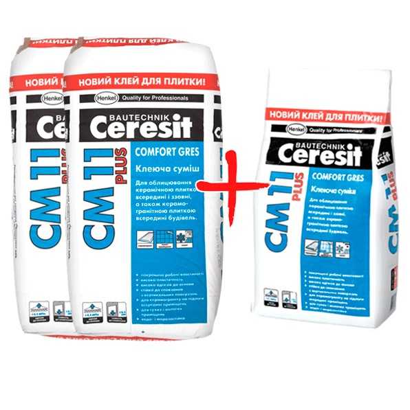 Клей для плитки ceresit: расход и характеристики