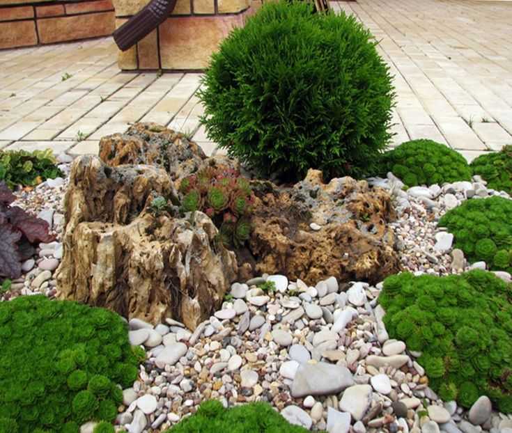 Камни в дизайне сада: сад камней своими руками, роспись валунов, горка и другое