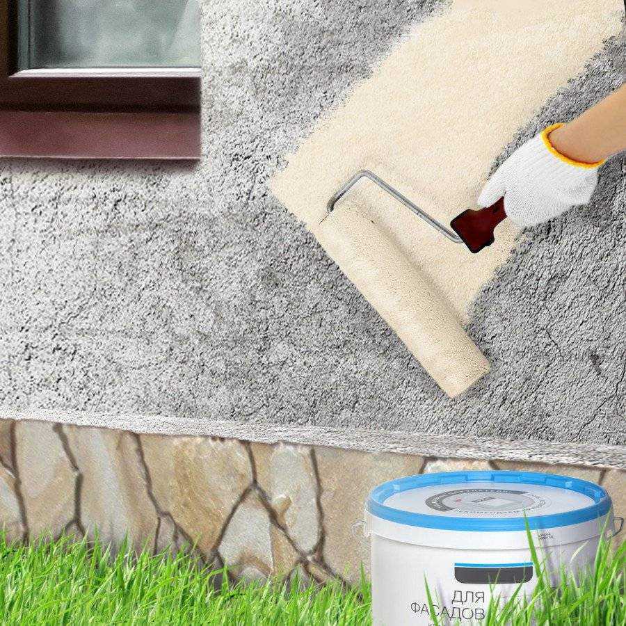 Чем красить бетон – виды красителей и способы их применения