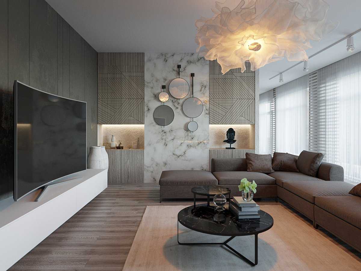 Интерьеры квартир в современном стиле: 58 фото идей дизайна