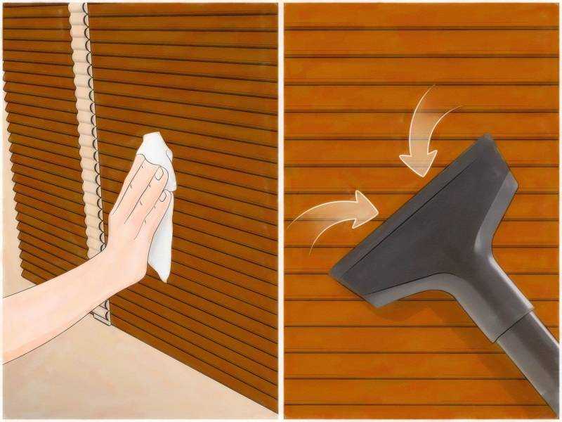 Как помыть или почистить горизонтальные жалюзи в домашних условиях