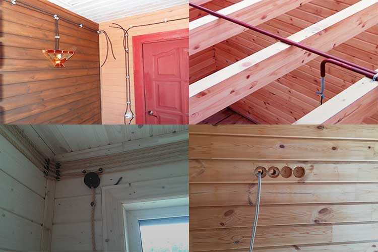 Каким кабелем делать проводку в деревянном доме: обзор негорючих видов