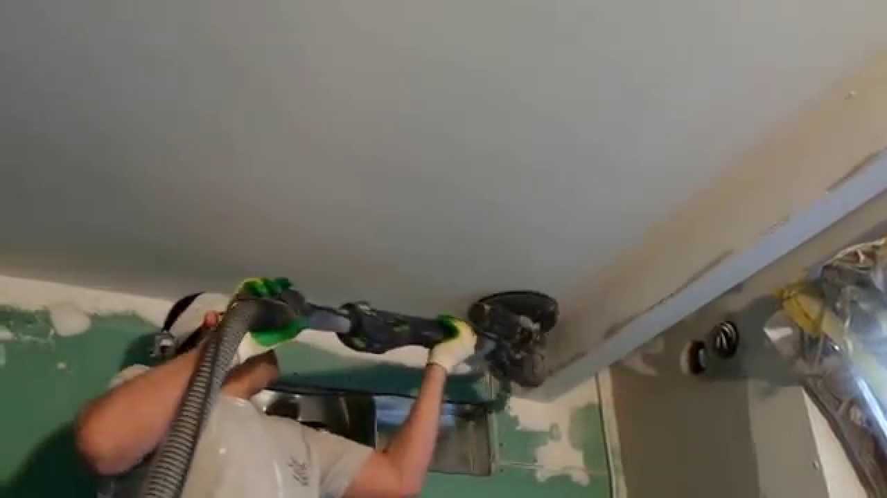 Шлифовка стен под покраску - чем и как она выполняется?