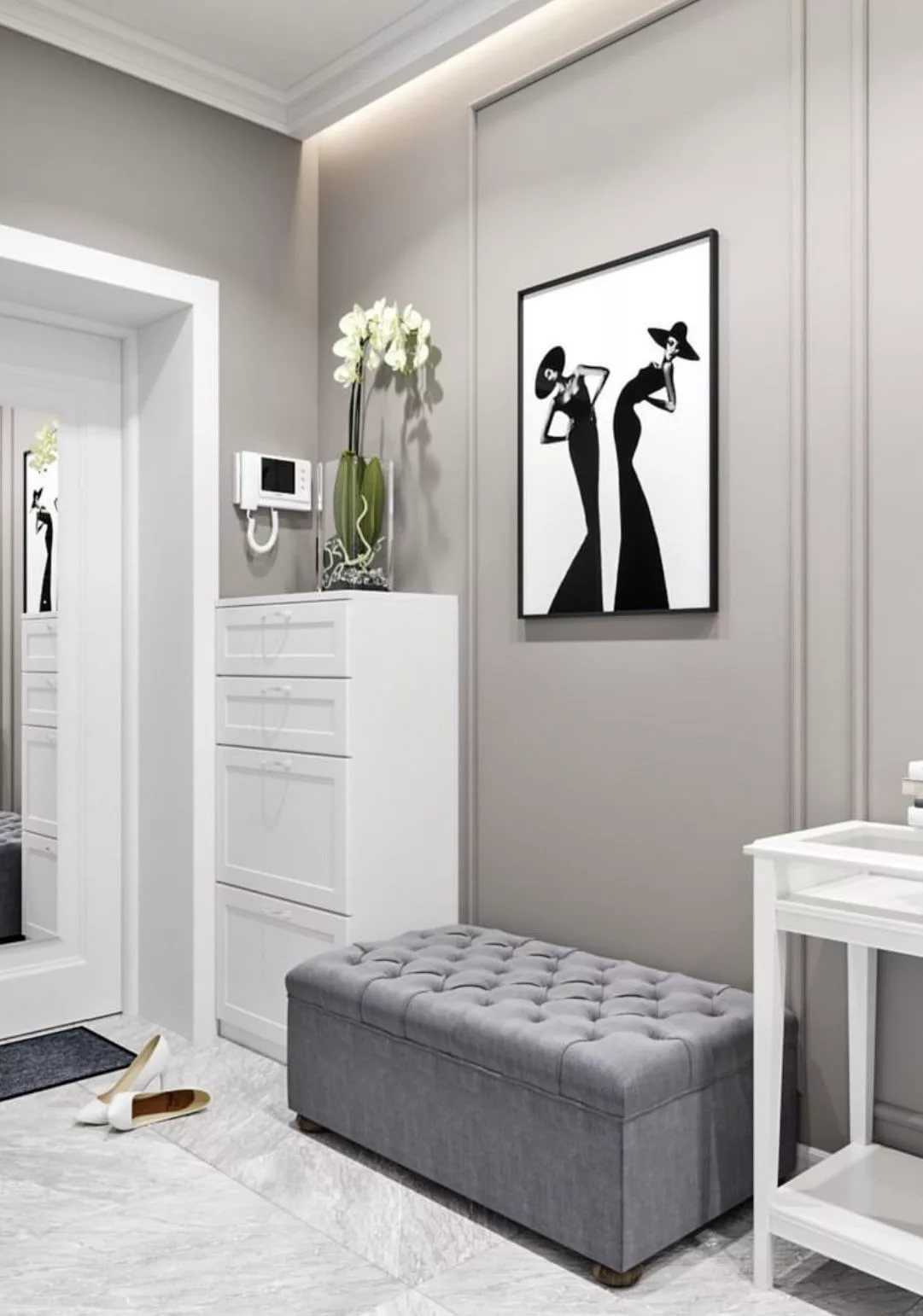 Маленькая прихожая: как обустроить в квартире мебелью? красивые современные интерьеры (205+ фото)