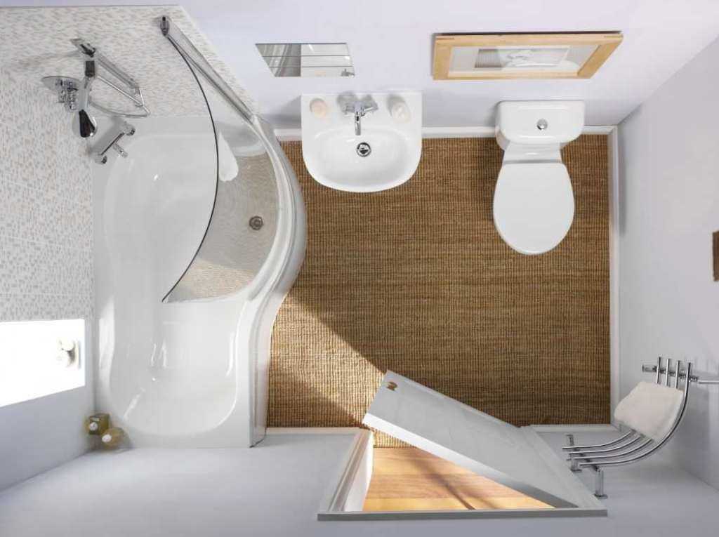 Дизайн ванной комнаты 4 кв.м.: планировка помещения и выбор отделки