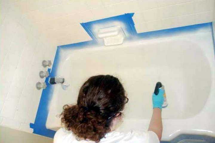 Покраска ванны своими руками