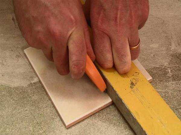 Как резать плитку болгаркой — основные правила работы, типы резки