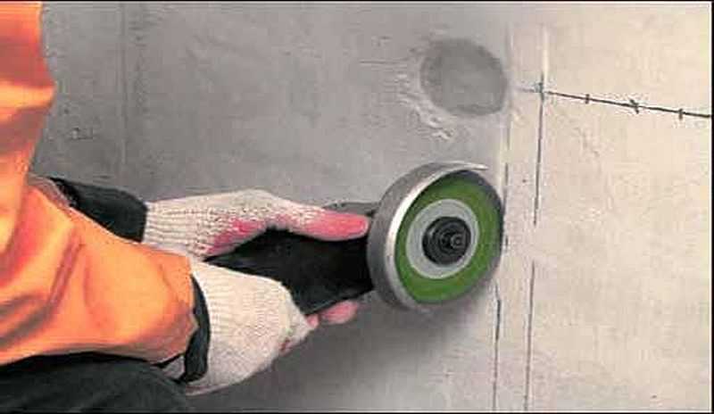 Как и чем штробить стены под проводку — инструктаж по работе