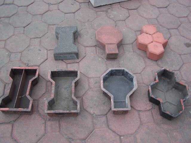 Технология изготовления тротуарной плитки в домашних условиях