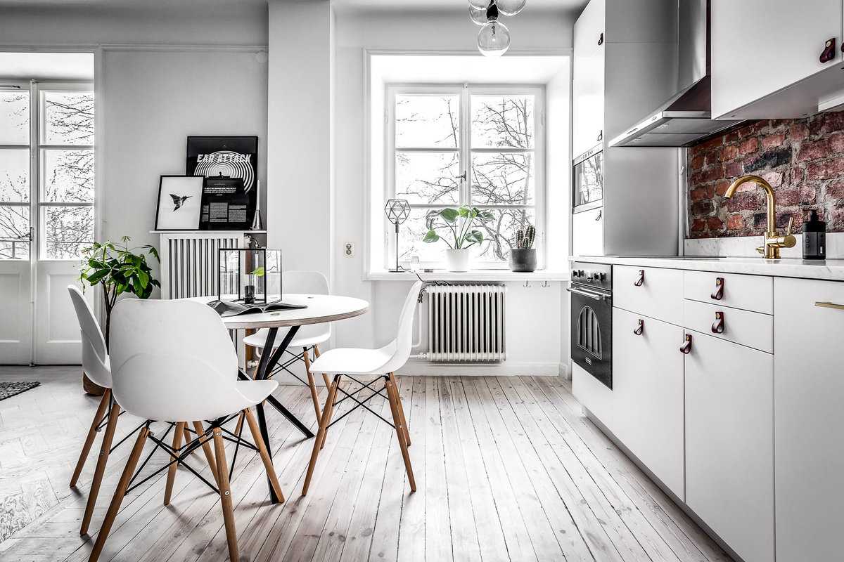 Кухня в скандинавском стиле - как создать дизайн интерьера, 70 фото идей