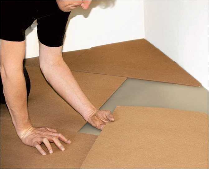 Подложка под линолеум на бетонный пол: пошаговая инструкция, рекомендации