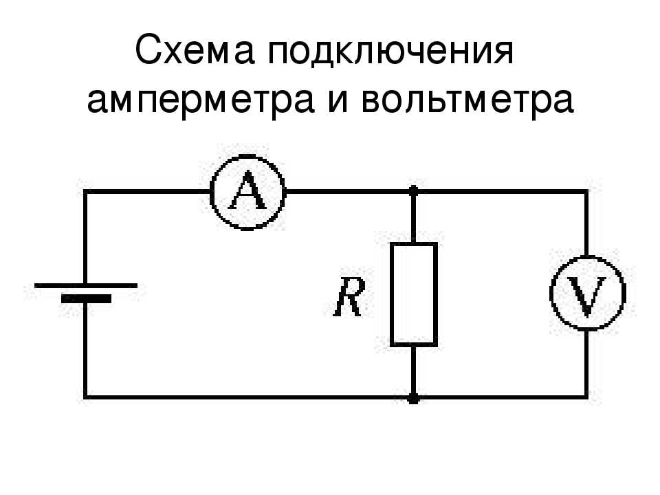 Как можно проверить амперметр. Схема подключения амперметра и вольтметра. Схема включения вольтметра в цепь. Схема включения вольтметра и амперметра в электрическую цепь. Схема включения амперметра и вольтметра с сопротивлением.