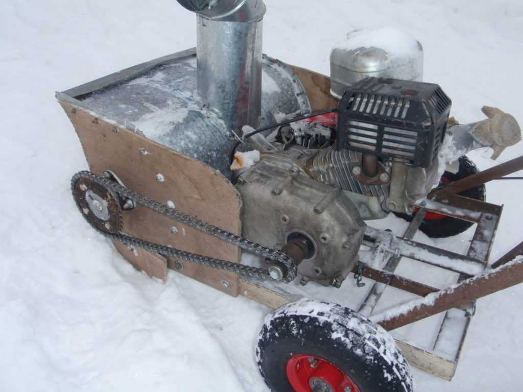 Снегоуборщик из бензопилы своими руками: самодельная снегоуборочная машина из бензопил «дружба» и «урал». как сделать самоходными мини-снегоочиститель?