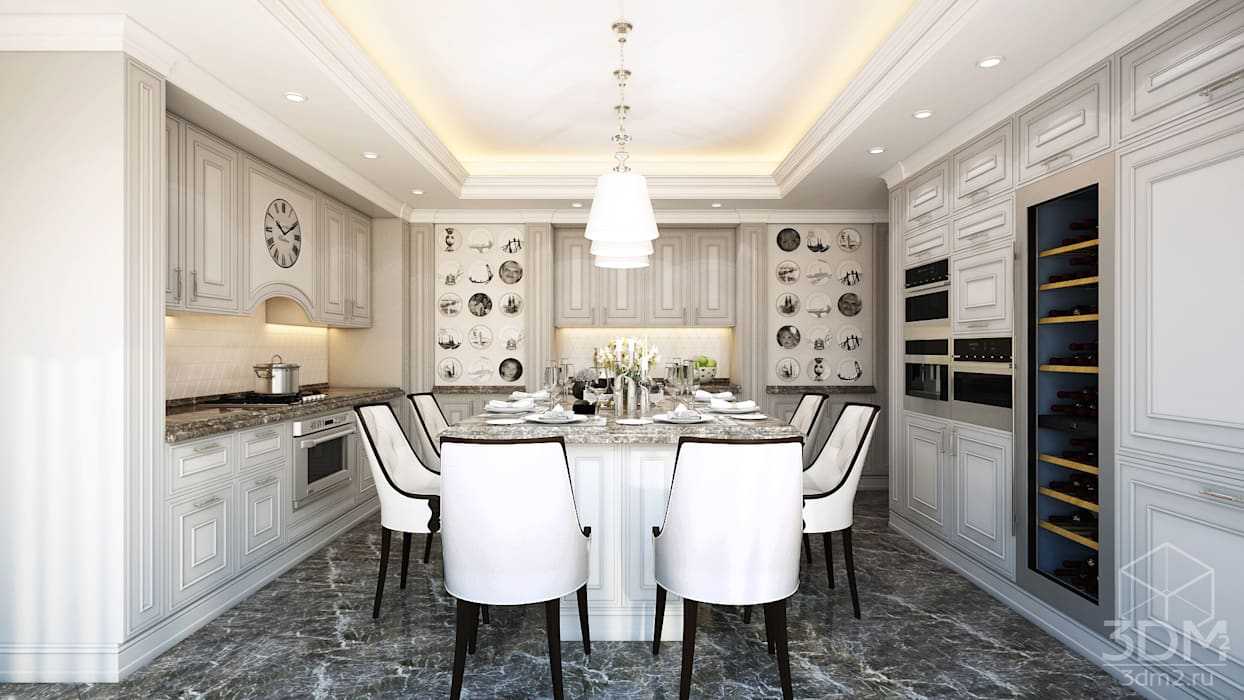 Кухня в классическом стиле: 45 фото дизайна интерьера | salon