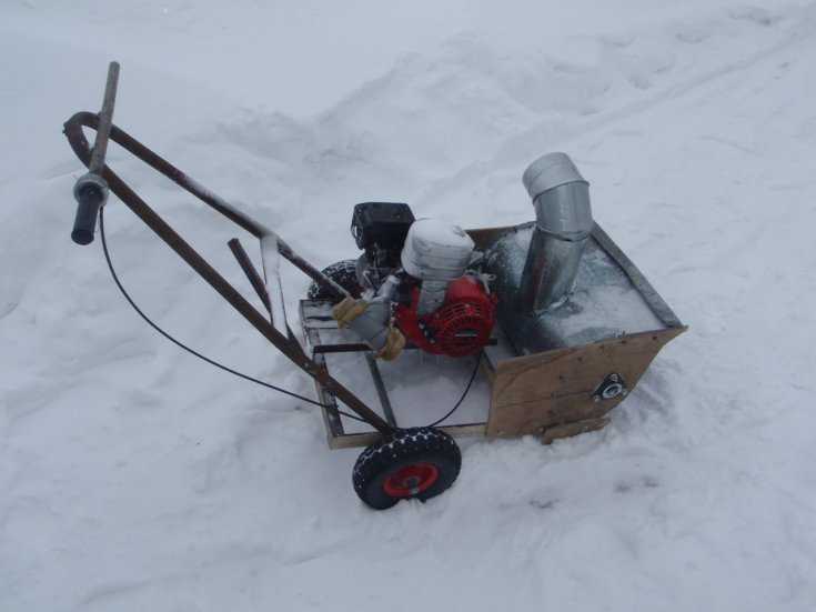 Снегоуборочная машина своими руками: пошаговая инструкция, видео