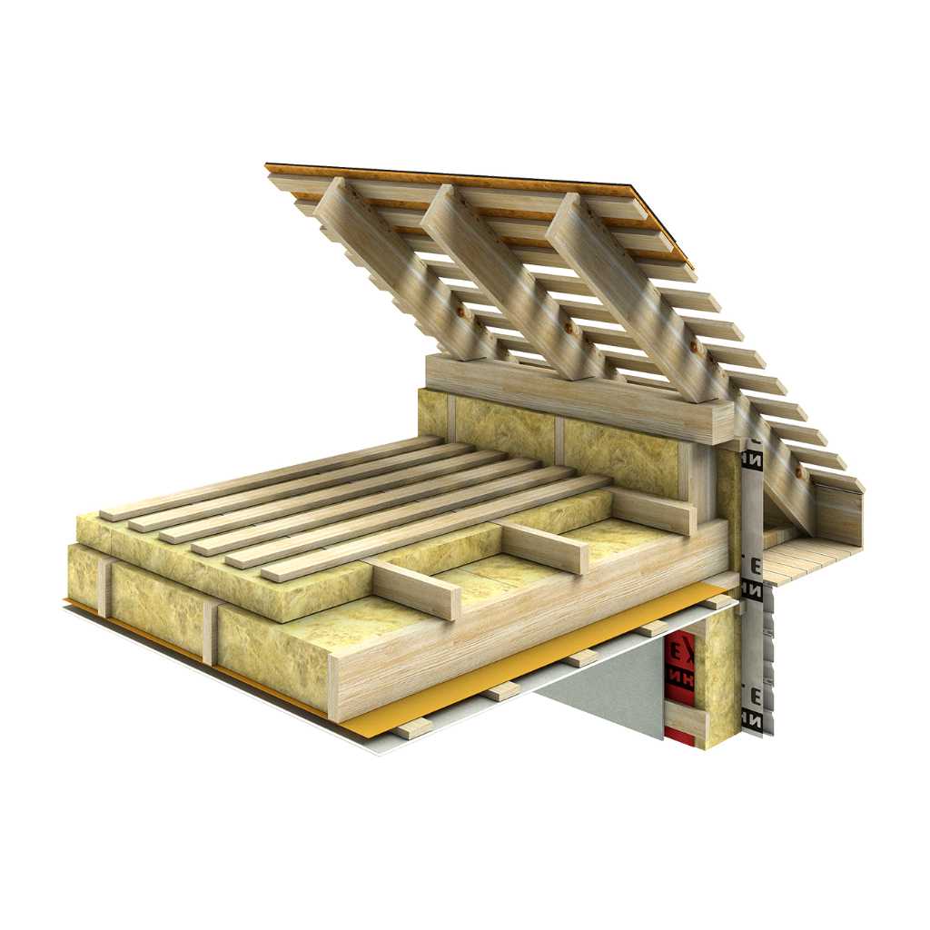 Как правильно утеплить нежилой (вентилируемый) чердак частного дома В соответствии со строительными нормами послойная конструкция деревянного перекрытия между