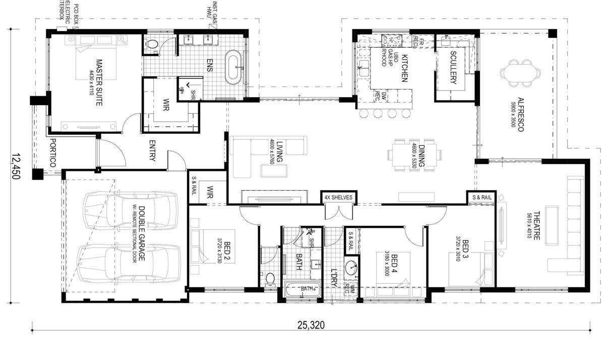 Проекты одноэтажных домов бесплатно: чертежи и фото | home-ideas.ru
