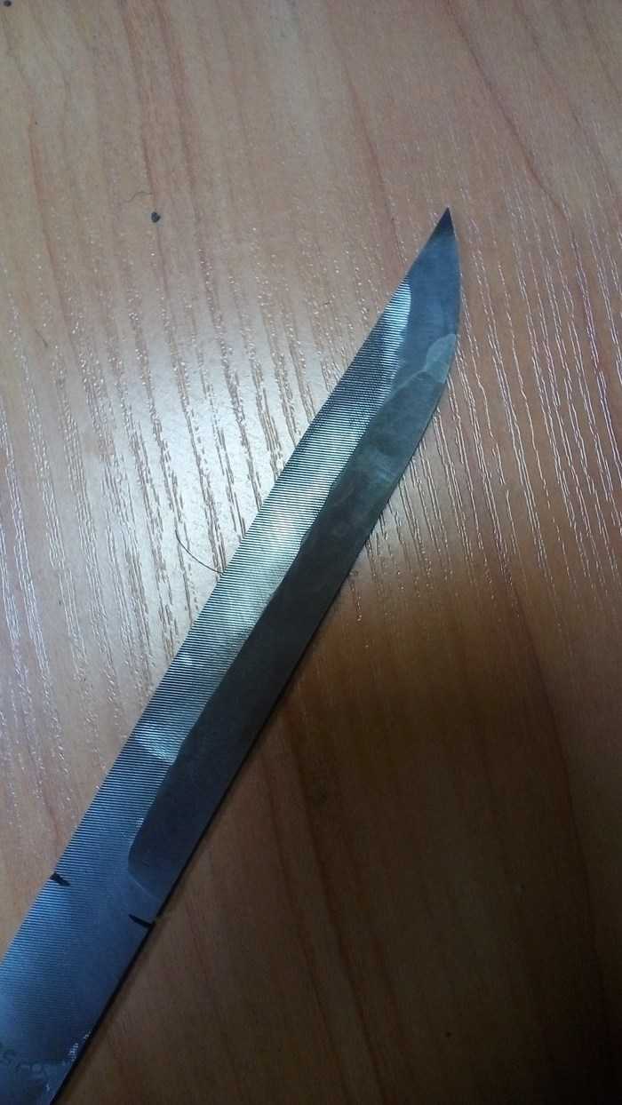 Как сделать нож из напильника – тонкая работа!