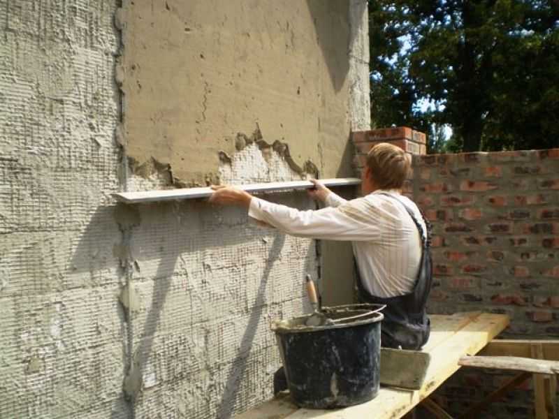 Как приготовить раствор для штукатурки стен из цемента и песка самому
