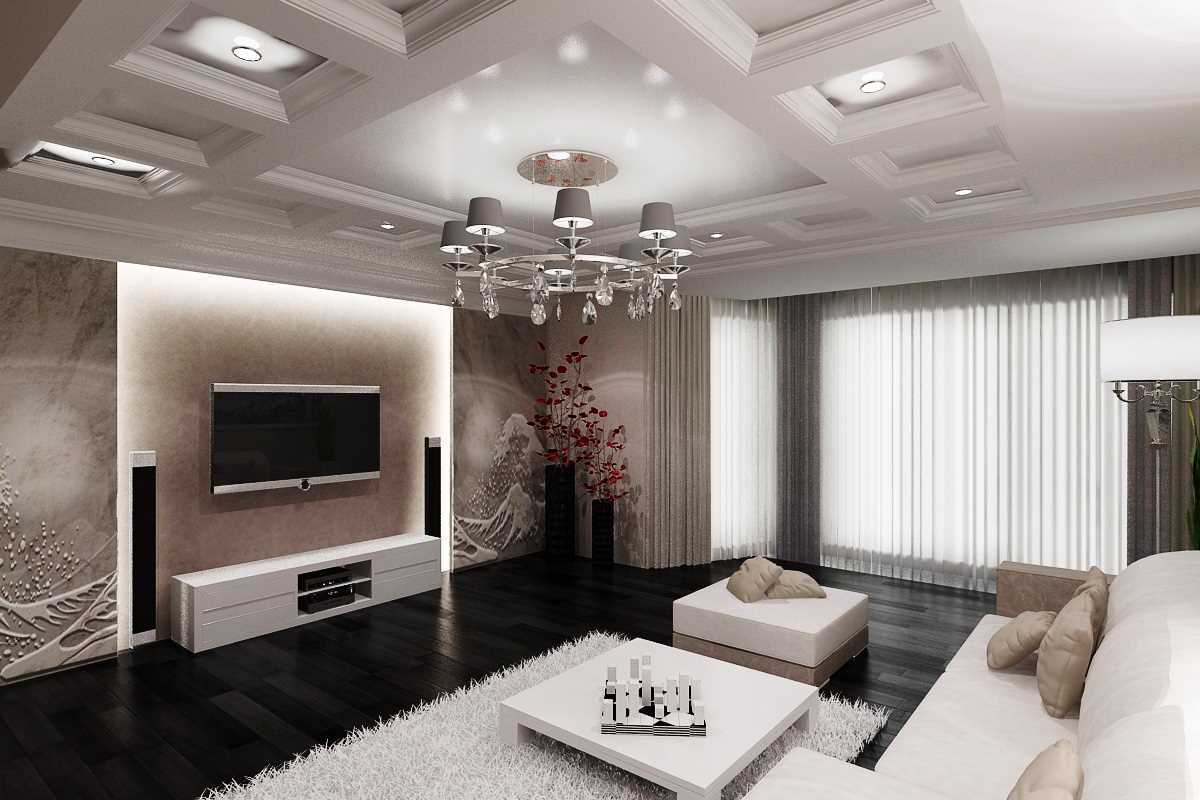 Ремонт гостиной в частном доме (55 фото): отделка зала в стиле «классика», как сделать красивый дизайн