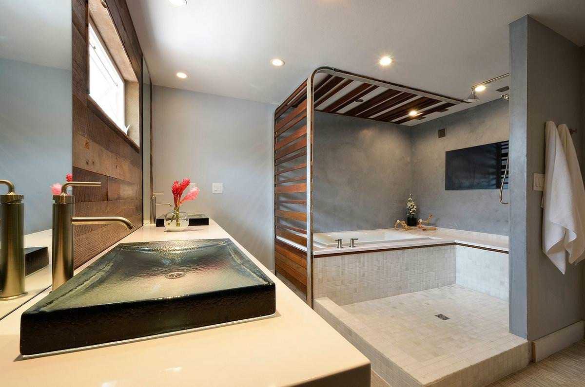 Стили интерьера ванной комнаты: 59 идея с фото