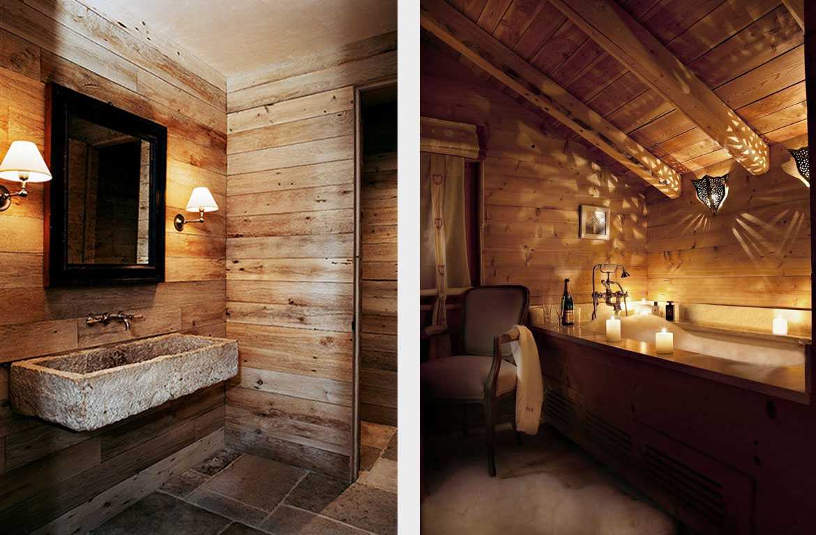 Выбираем подходящий дизайн для ванной в деревянном доме