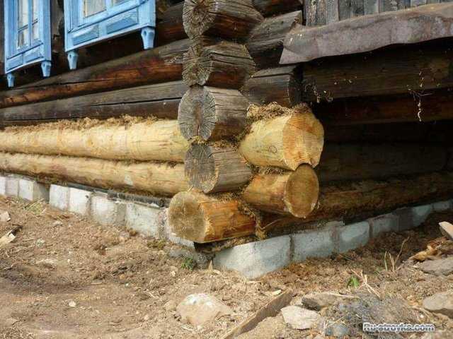 Как отремонтировать старый деревянный дом своими руками