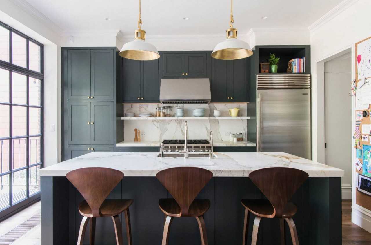 Дизайн совмещенного интерьера кухни-гостиной в стиле прованс: фото и ответы на главные вопросы