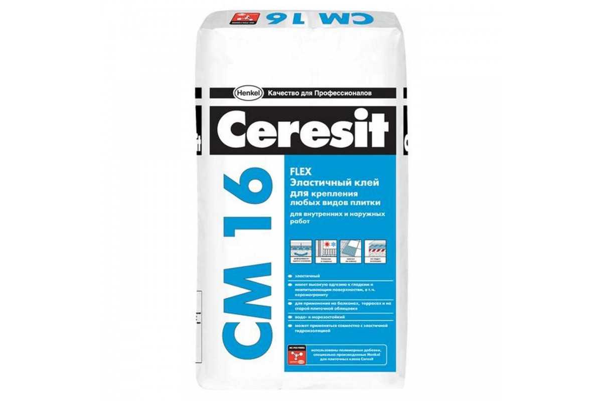 Плиточный клей церезит (ceresit): расход клея для плитки церезит на 1м2